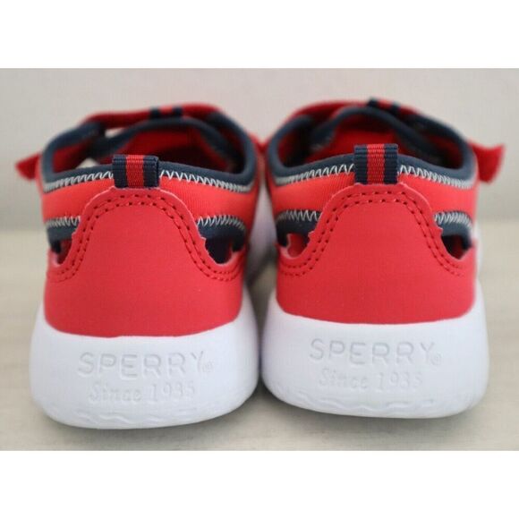 Sperry STL265757 Toddler Boy's Sz 11M Red Coastal Break Sandals - Picture 3 of 9